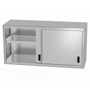 Hangkast Met Schuifdeuren – Gelast, Diepte: 400 Mm, Hendi, Profi Line, 1200x400x(h)600mm Alleen Vandaag