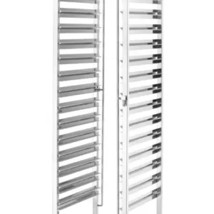 Hete Deal Hendi Afruimwagen | Kitchen Line | GN 1/1 | RVS | 15x | Zilver | 380x550x1705mm