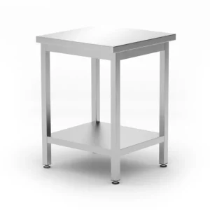 Hendi Centrale Werktafel | Budget Line | RVS | 1 Schap | 600x600x850mm Beste Prijs